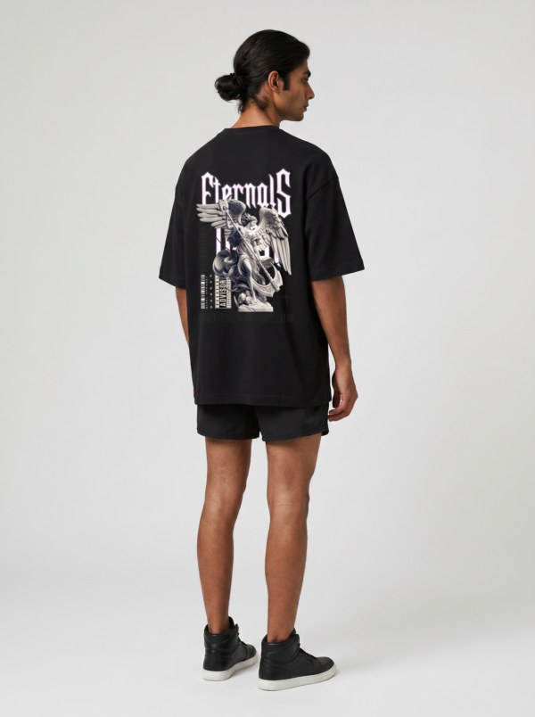 unisex terry oversized tee – eternal rush